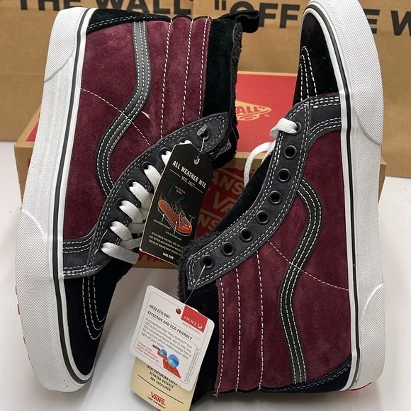 Vans Men’s Sk8-Hi Mte(Mte) Port Royale/BlackVN0A4BV7XKZBoots Sneakers